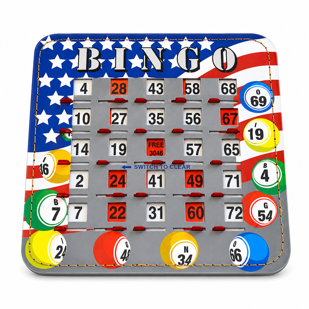 Easy Slide Patriotic Shutter Card