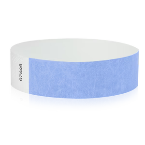 3/4 Inch Solid Color Tyvek Wristbands
