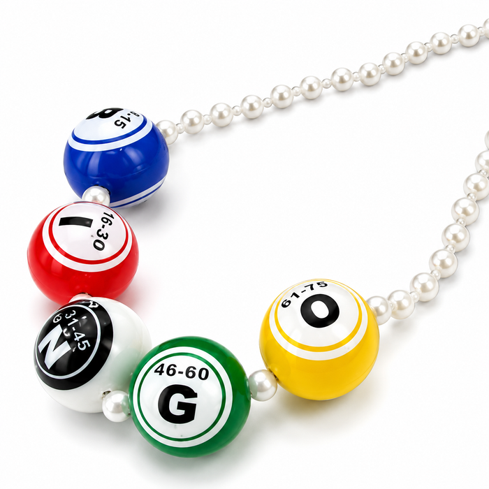 Bingo Ball Necklace
