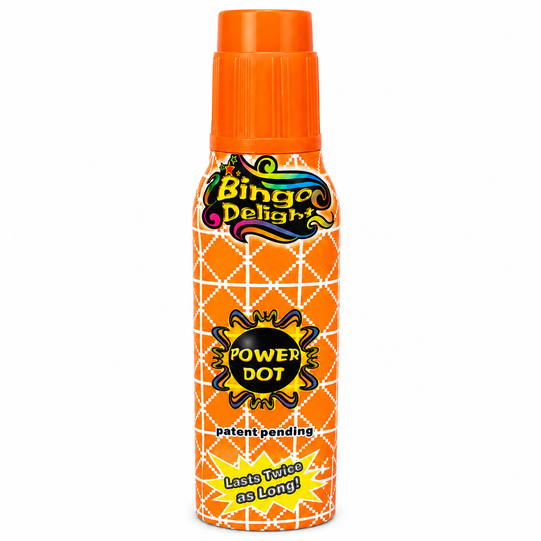 Power Dot Bingo Dabber - orange