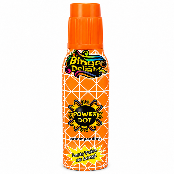 Power Dot Bingo Dabber - orange