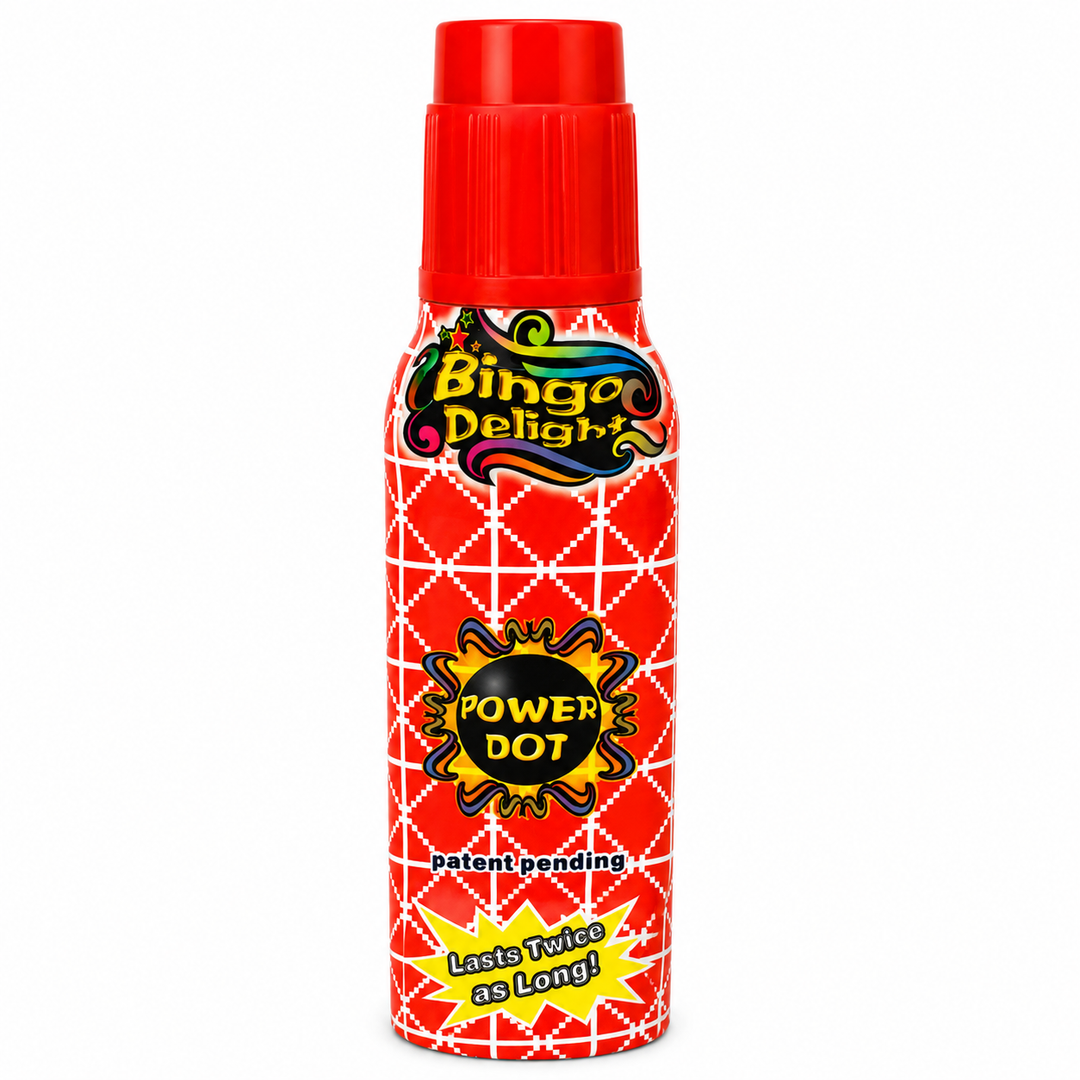 Power Dot Bingo Dabber - red