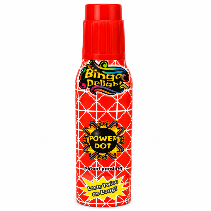 Power Dot Bingo Dabber - red