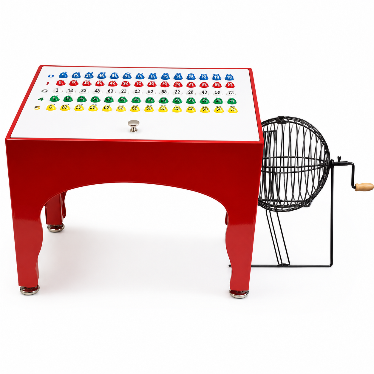 New Design Speedmatic Automatic Bingo Machine - red