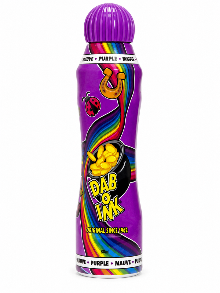 Dab-O-Ink 3 oz. Bingo Ink Marker - purple