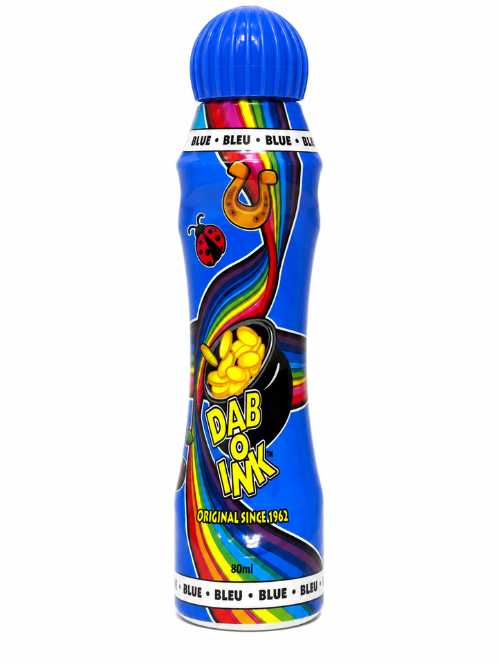 Dab-O-Ink 3 oz. Bingo Ink Marker - blue