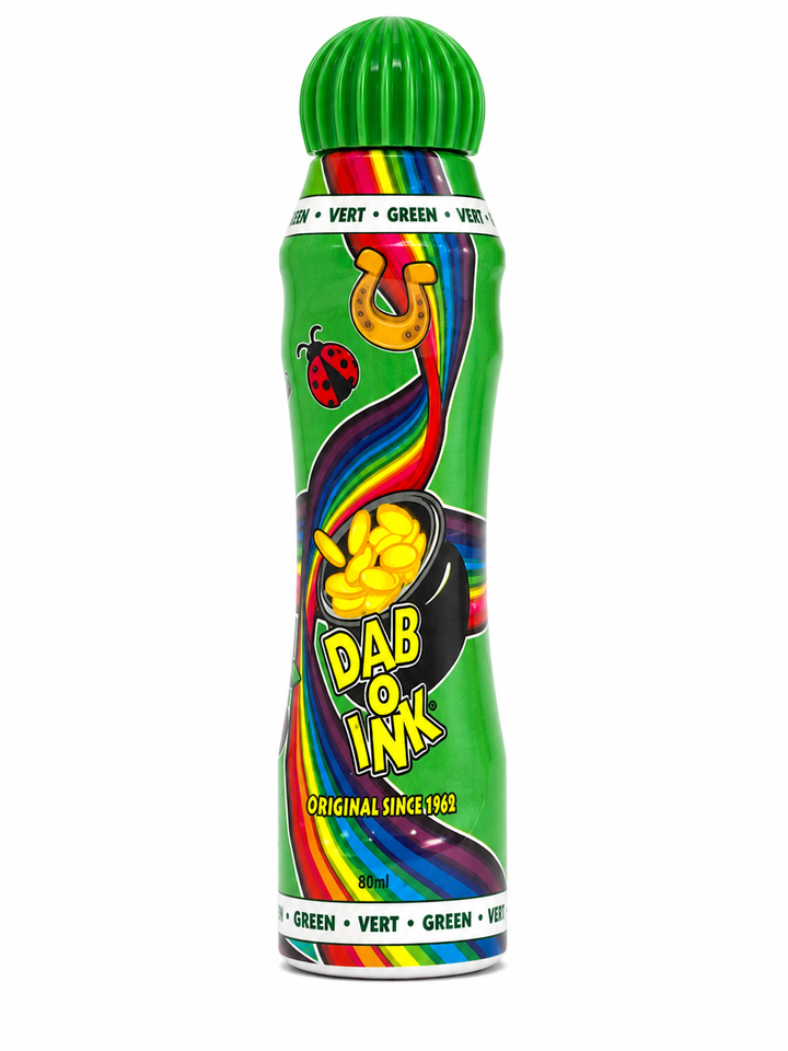 Dab-O-Ink 3 oz. Bingo Ink Marker - green