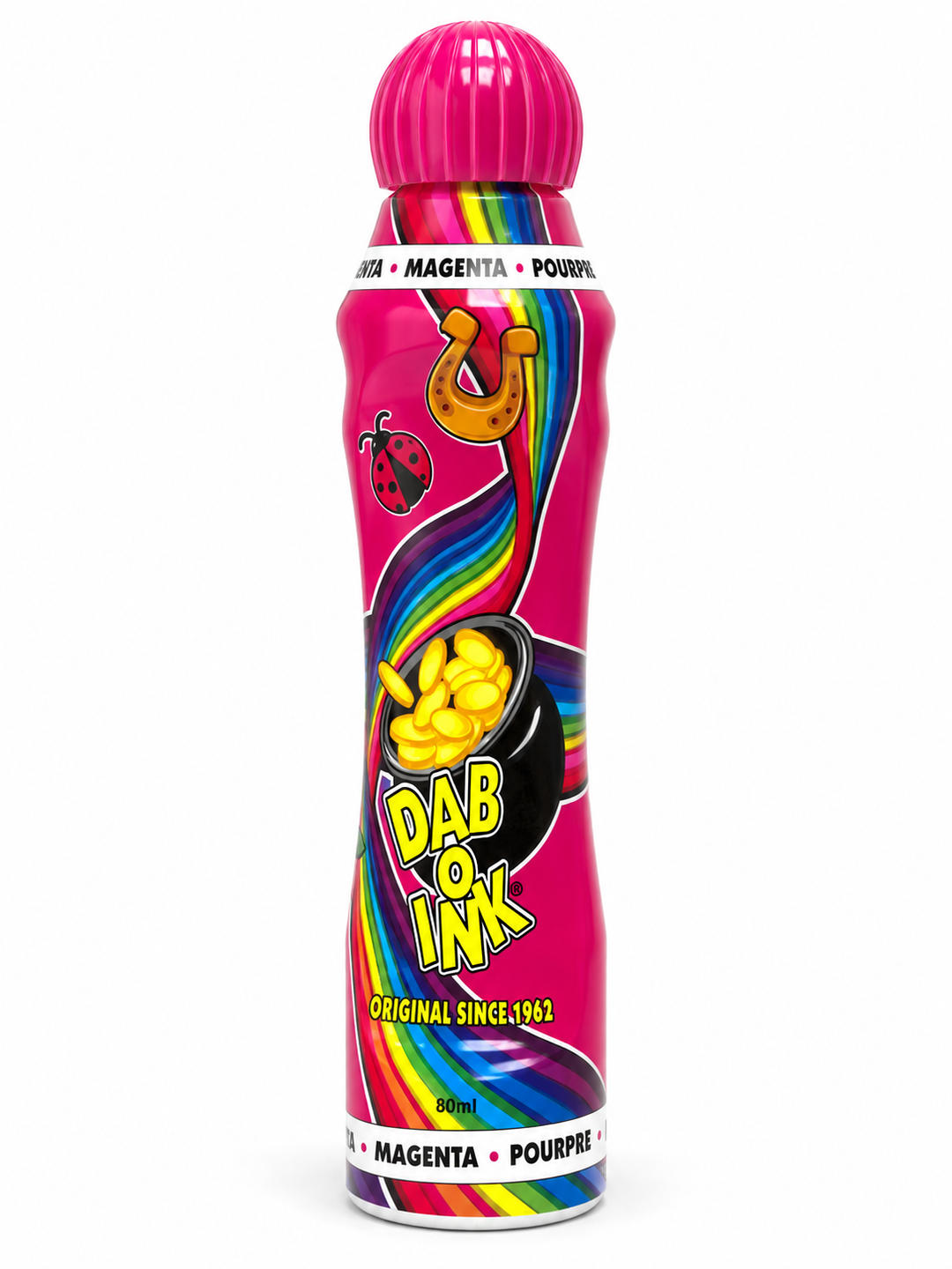 Dab-O-Ink 3 oz. Bingo Ink Marker - magenta