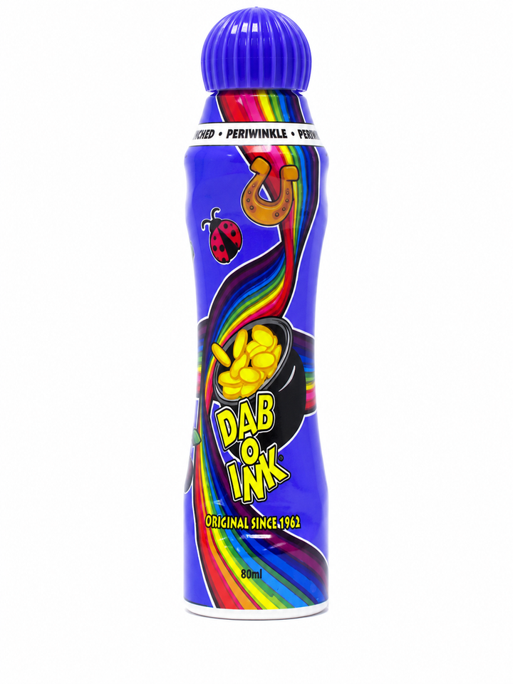 Dab-O-Ink 3 oz. Bingo Ink Marker - periwinkle
