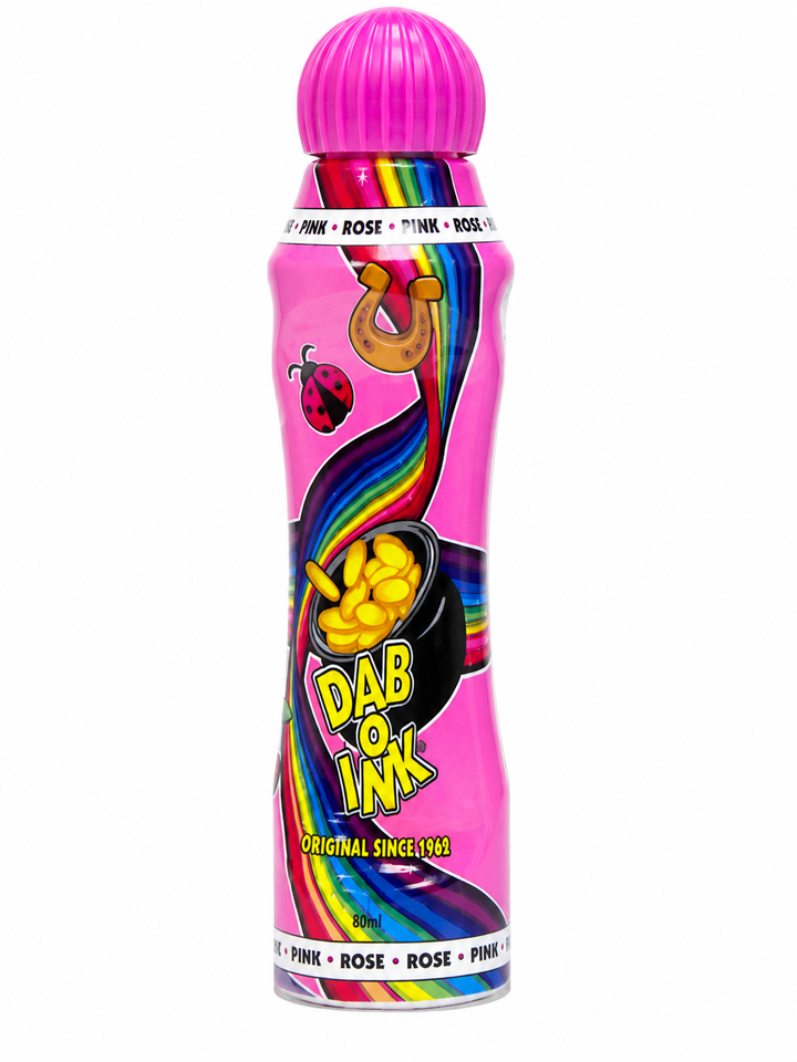 Dab-O-Ink 3 oz. Bingo Ink Marker - pink