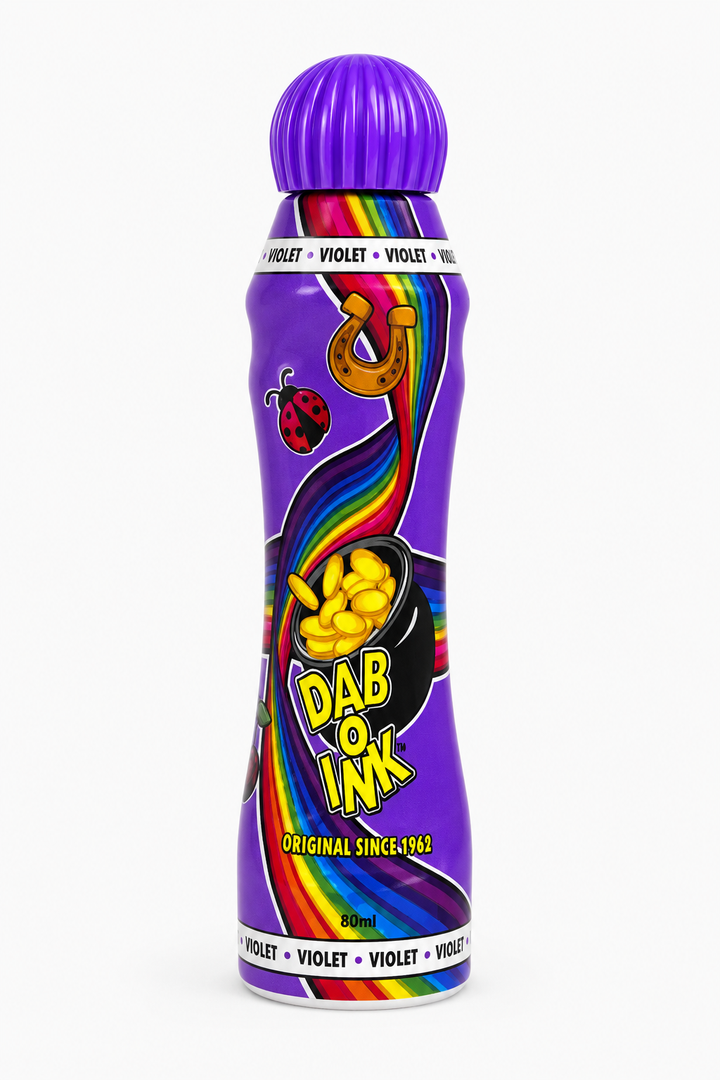 Dab-O-Ink 3 oz. Bingo Ink Marker - violet