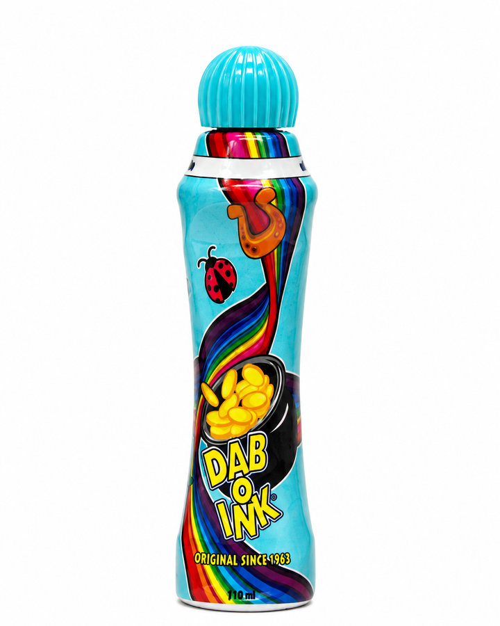 Dab-O-Ink 4 oz. Bingo Ink Marker - aqua