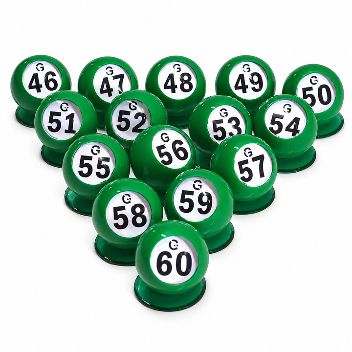 Bingo Ball Waiters - green