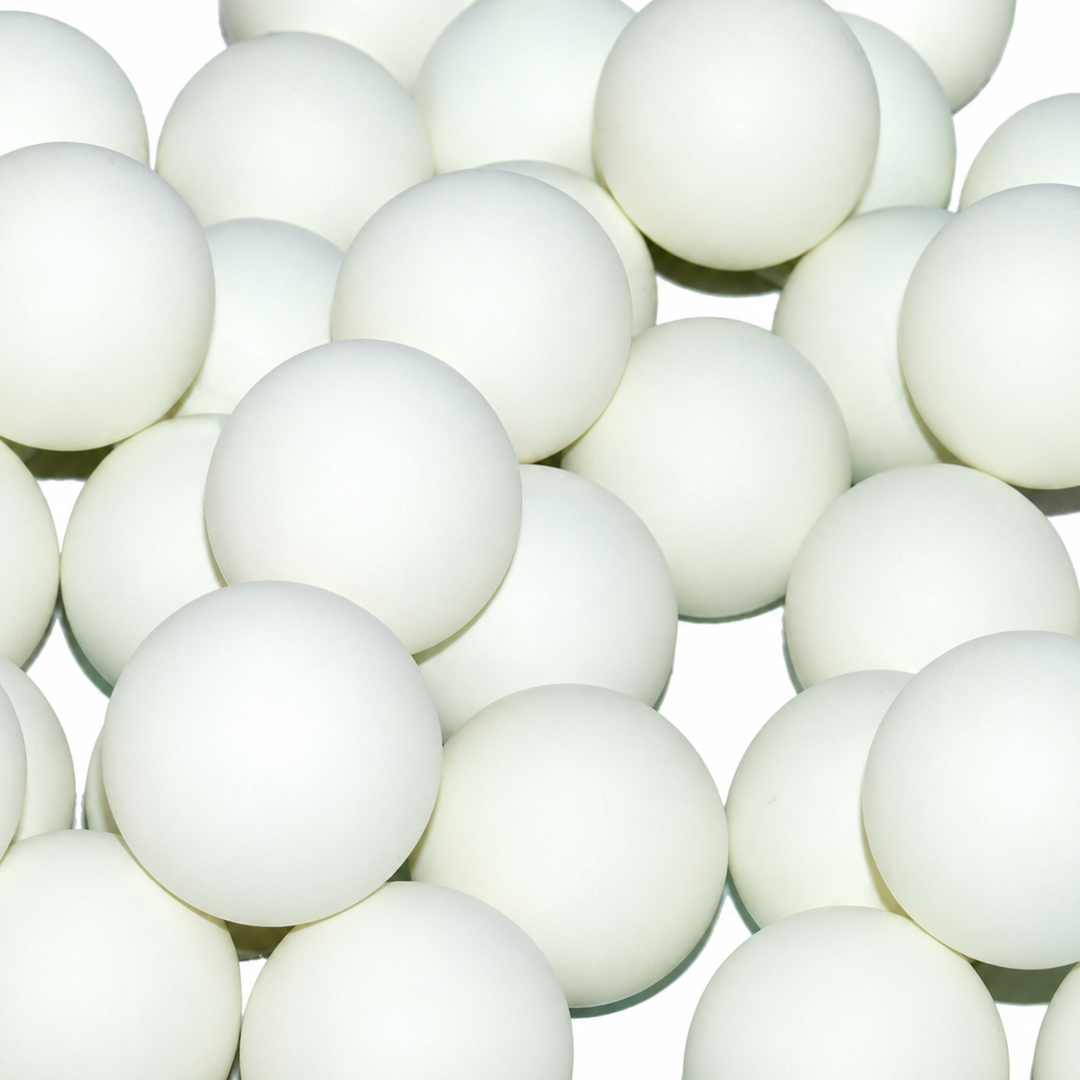 Blank Ping Pong Balls - white