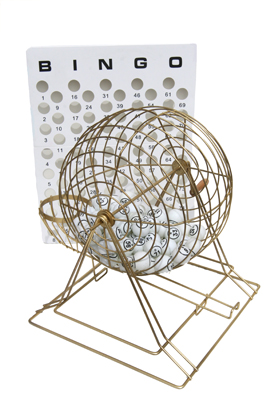 Professional Ping Pong Bingo Cage Set Bingo, Cage,