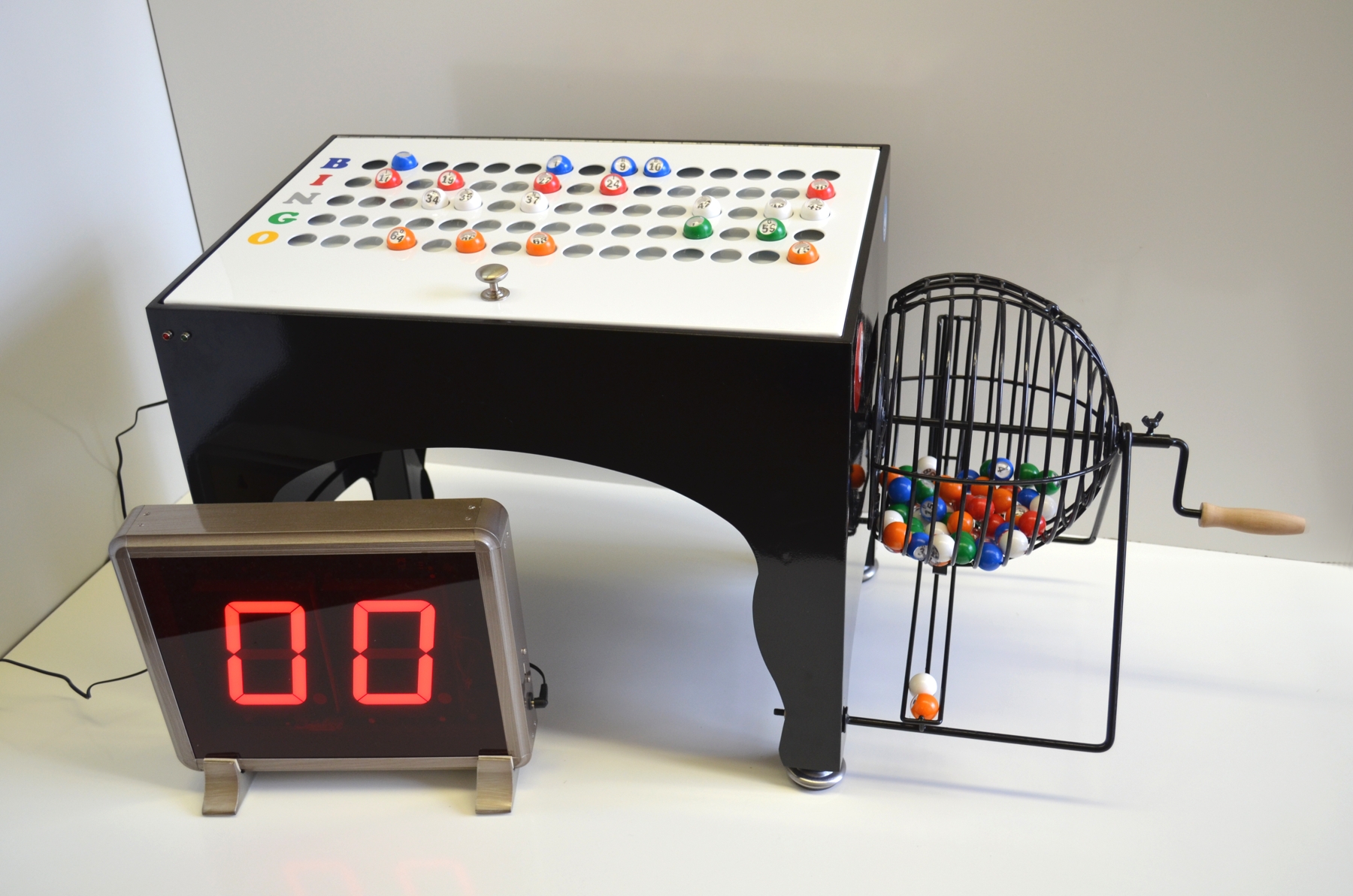 Deluxe Speedy Automatic Bingo Machine Speedy Automatic Bingo Machine, Bingo Cage, Wooden Balls, machine, Automatic Bingo Machine, LED Bingo Board