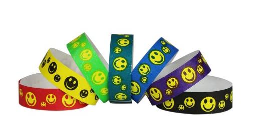 HAPPY FACES WRISTBANDS 